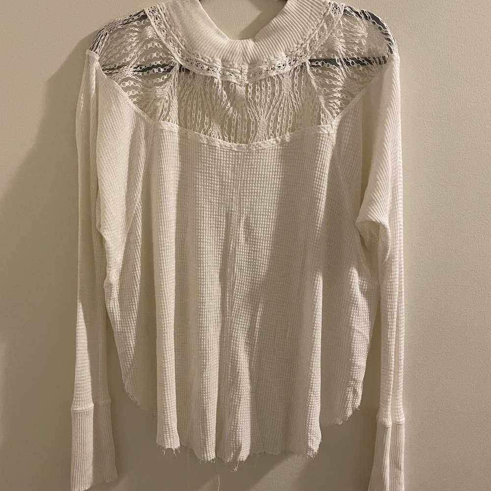 Free People Spring Valley Top - Ivory - Picture 2 of 4